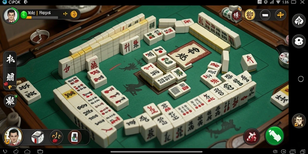 Screenshot utama dari <strong>CIPOK</strong> menampilkan gameplay Mahjong yang mengasyikkan.