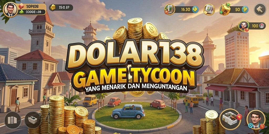 Tangkapan layar gameplay DOLAR138 yang menunjukkan pengelolaan bisnis.