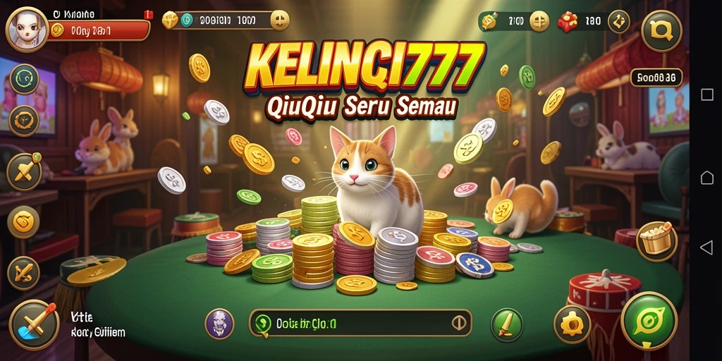 Screenshot gameplay menampilkan aksi seru dalam KELINCI777.