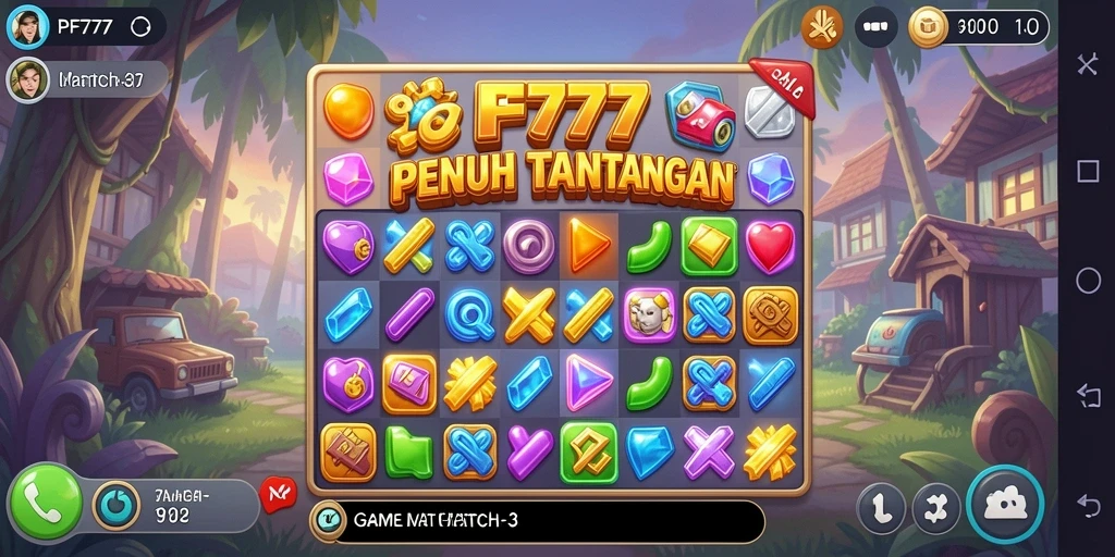 Tampilan menarik dari gameplay PF777 yang seru dan menantang.