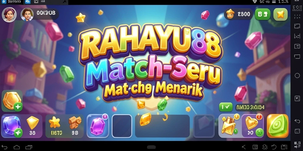 Tampilan gameplay RAHAYU88 yang seru dan berwarna-warni.