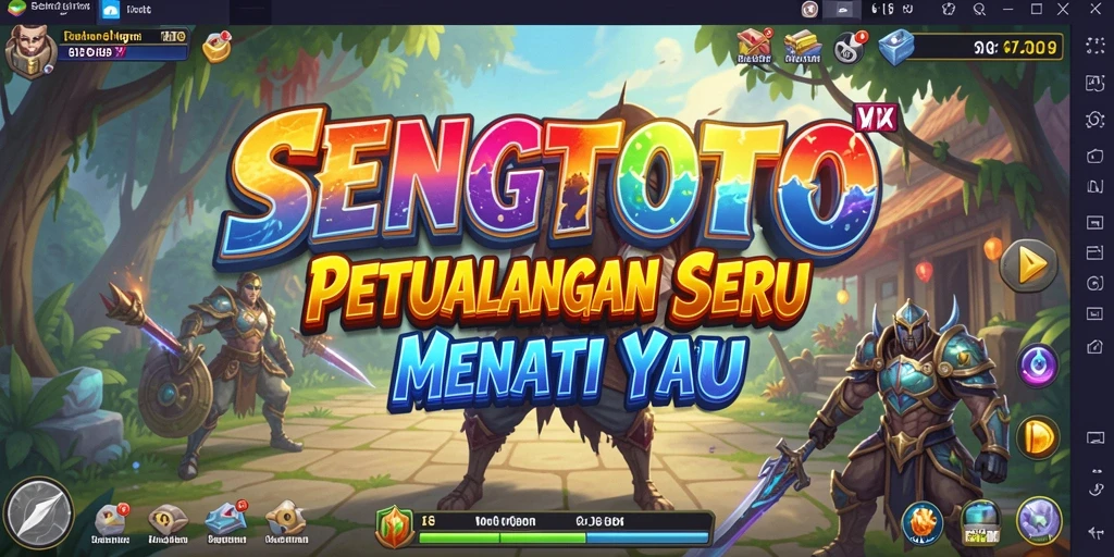 Screenshot gameplay SENGTOTO yang menampilkan aksi petualangan seru.