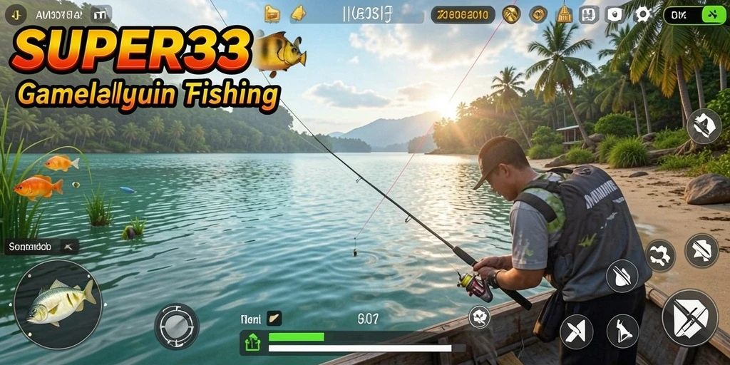Tangkapan ikan besar dalam gameplay SUPER33 yang menarik.